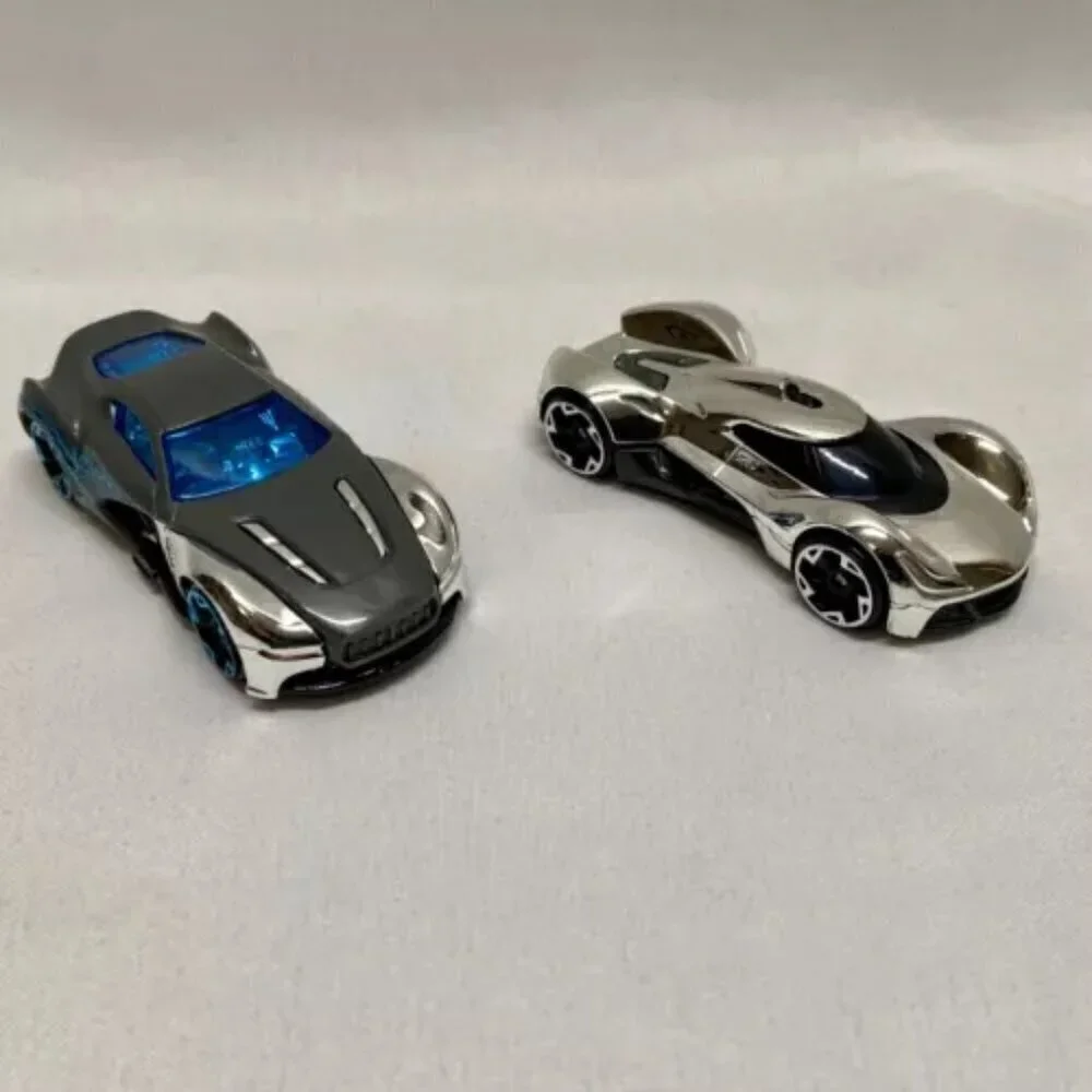 Metal Machines Scorpio & Toxic 2 Lot Open Pair Loose Set 1:64 Zuru Cars EUC‎